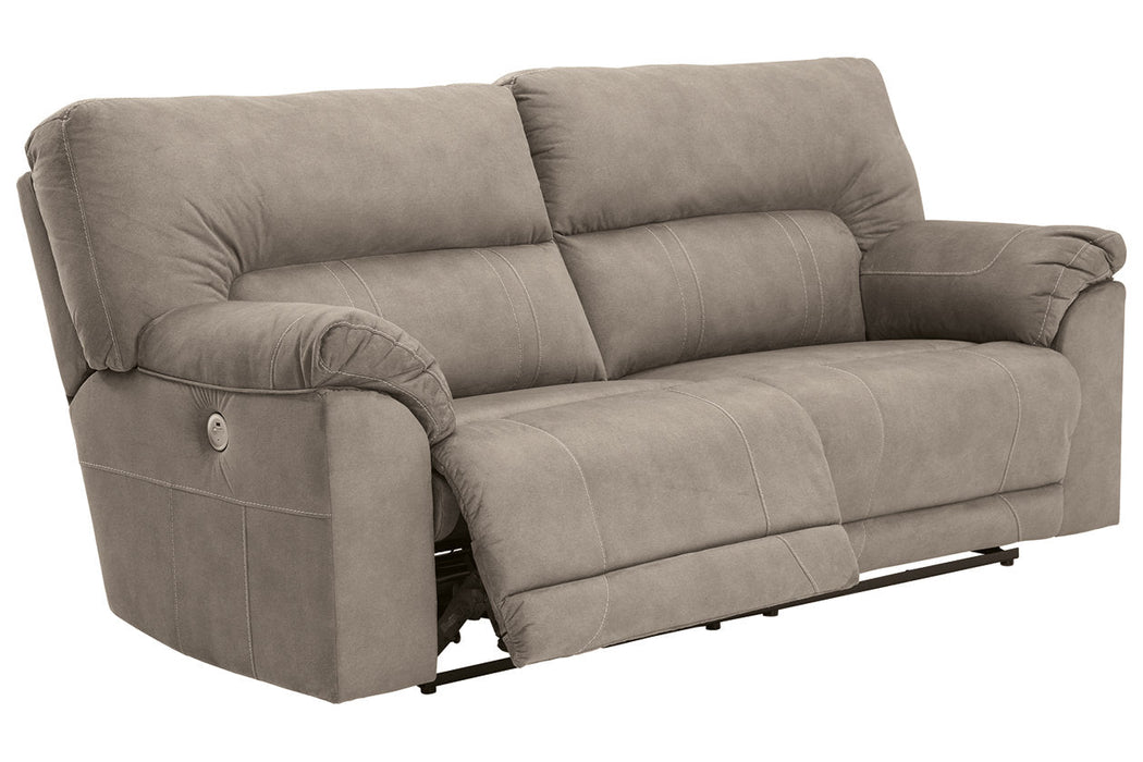 Cavalcade Slate Power Reclining Sofa - 7760147 - Vega Furniture