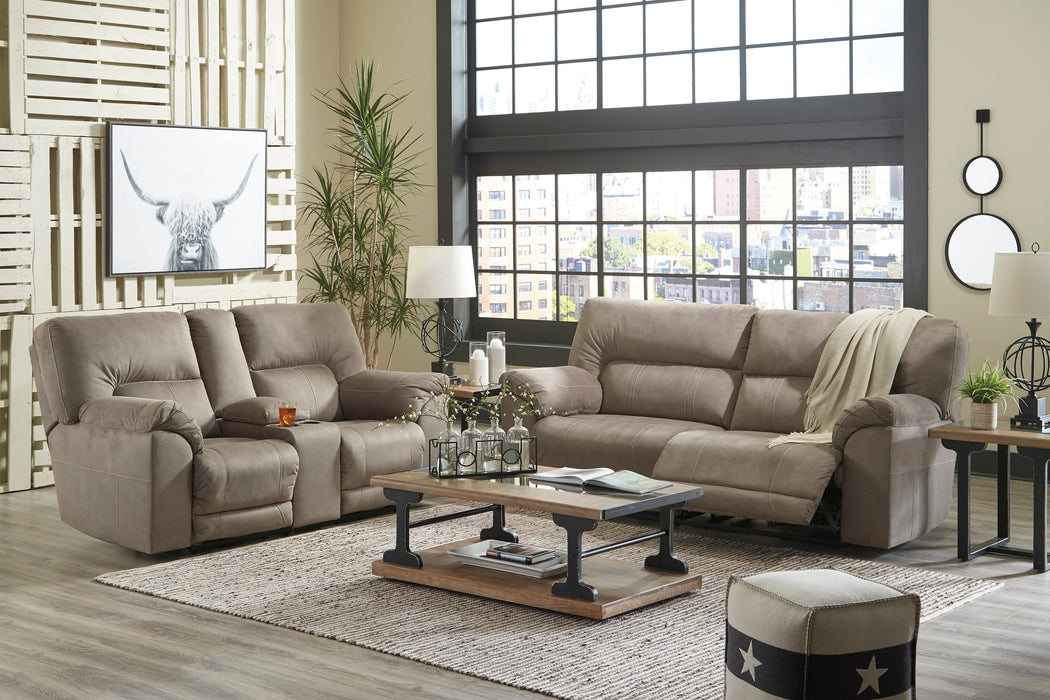 Cavalcade Slate Reclining Living Room Set - SET | 7760181 | 7760194 | 7760125 - Vega Furniture