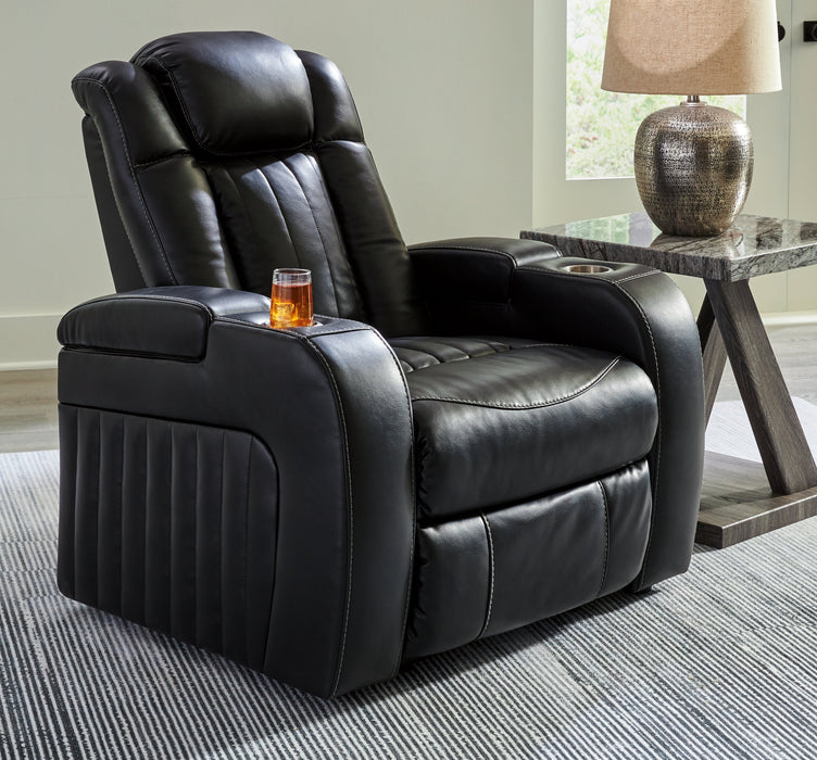 Caveman Den Midnight Power Recliner - 9070313 - Vega Furniture