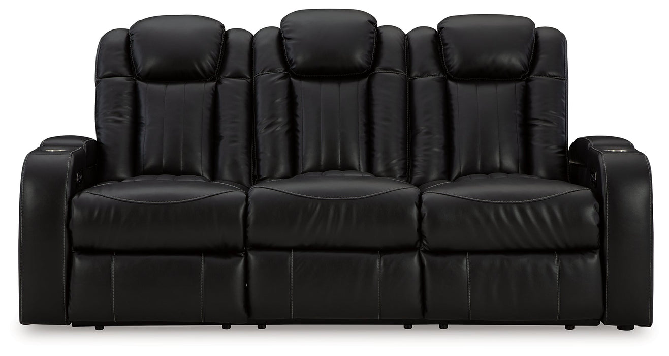 Caveman Den Midnight Power Reclining Sofa - 9070315 - Vega Furniture