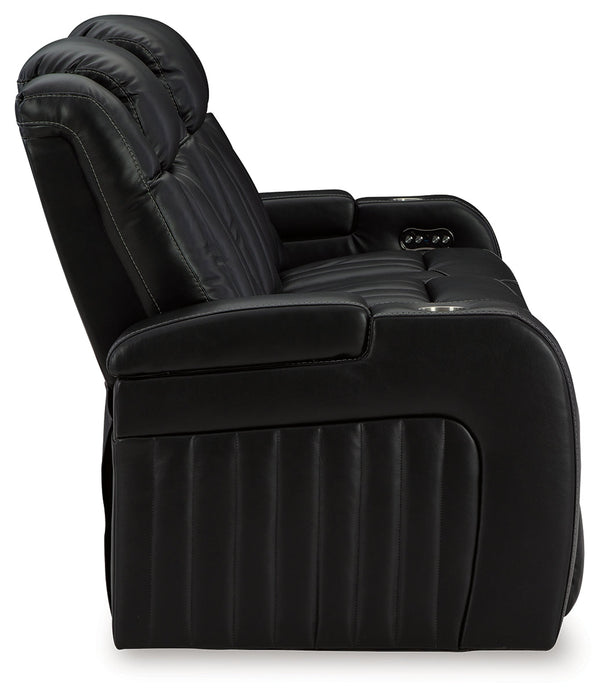 Caveman Den Midnight Power Reclining Sofa - 9070315 - Vega Furniture