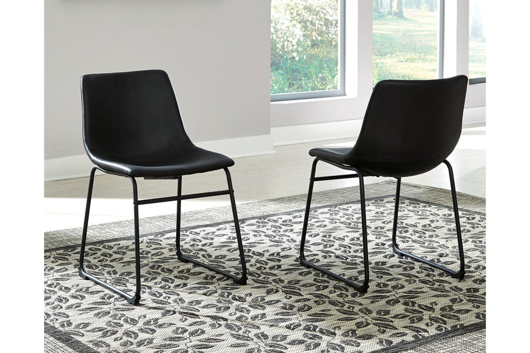 Centiar Black Dining Chair, Set of 2 - D372-06 - Vega Furniture