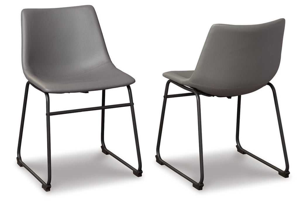 Centiar Gray Dining Chair, Set of 2 - D372-08 - Vega Furniture