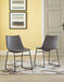 Centiar Gray/Gray 5-Piece Round Dining Set - SET | D372-16 | D372-08(2) - Vega Furniture