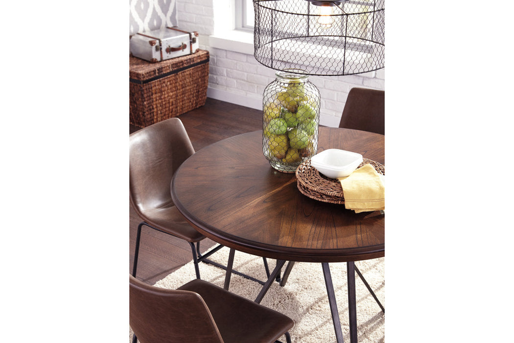 Centiar Two-tone Brown Dining Table - D372-15 - Vega Furniture