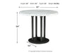 Centiar Two-tone Counter Height Dining Table - D372-23 - Vega Furniture