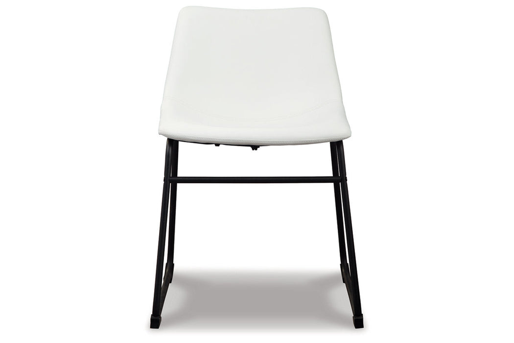 Centiar White Dining Chair, Set of 2 - D372-07 - Vega Furniture