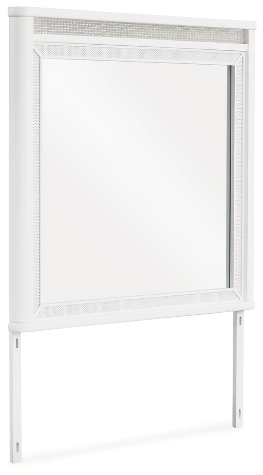 Chalanna White Bedroom Mirror - B822-36 - Vega Furniture