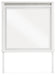 Chalanna White Bedroom Mirror - B822-36 - Vega Furniture