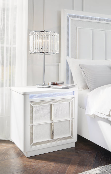 Chalanna White Nightstand - B822-92 - Vega Furniture