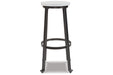 Challiman Vintage White Bar Height Stool, Set of 2 - D307-230 - Vega Furniture