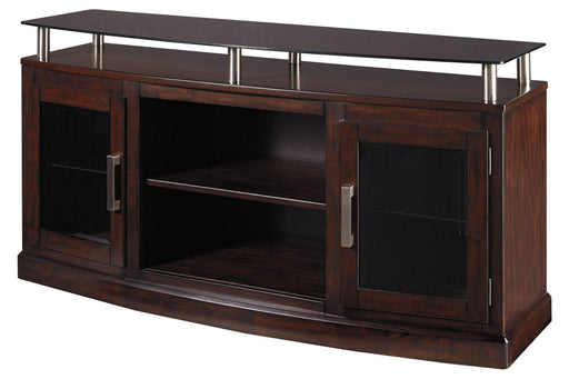 Chanceen Dark Brown 60" TV Stand - W757-48 - Vega Furniture