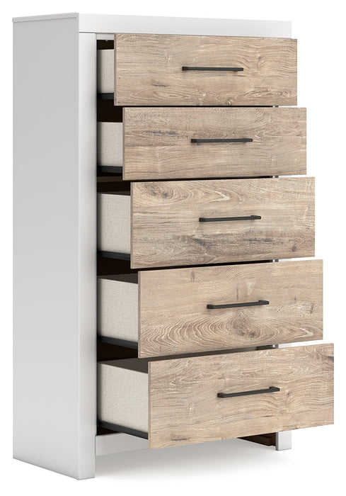 Charbitt Two-tone Chest of Drawers - B2035-46 - Vega Furniture