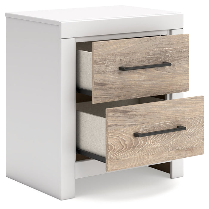 Charbitt Two-tone Nightstand - B2035-92 - Vega Furniture