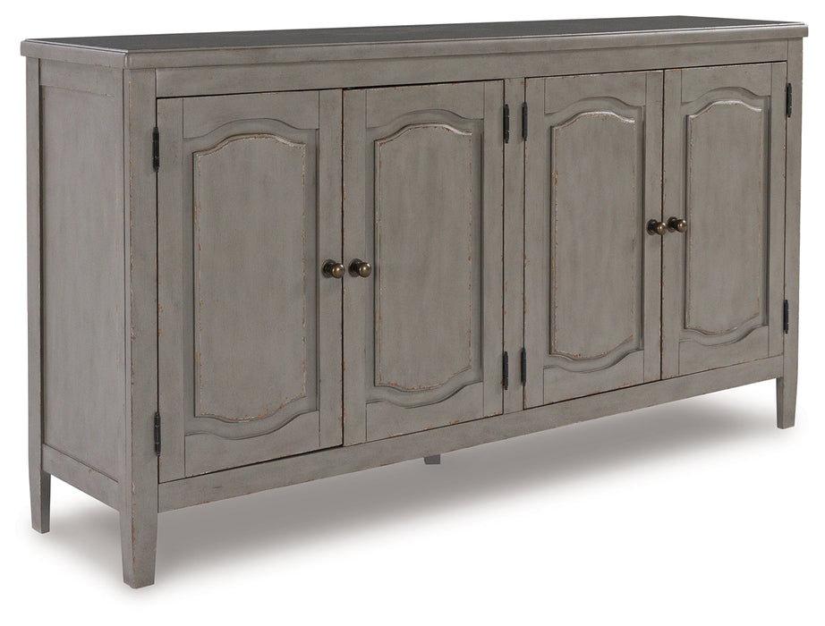 Charina Antique Gray Accent Cabinet - T784-40 - Vega Furniture