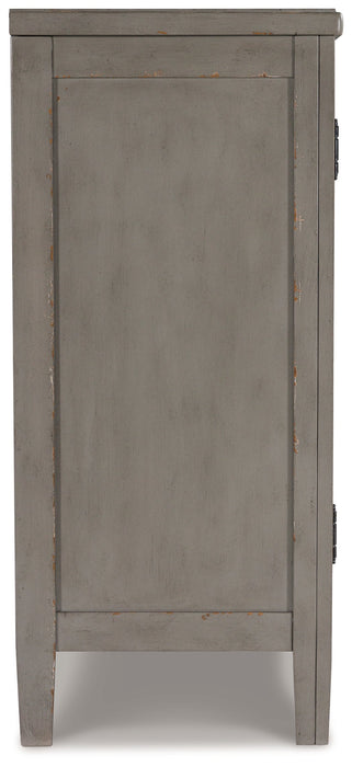 Charina Antique Gray Accent Cabinet - T784-40 - Vega Furniture