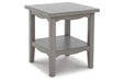 CHARINA Antique Gray End Table - T784-2 - Vega Furniture