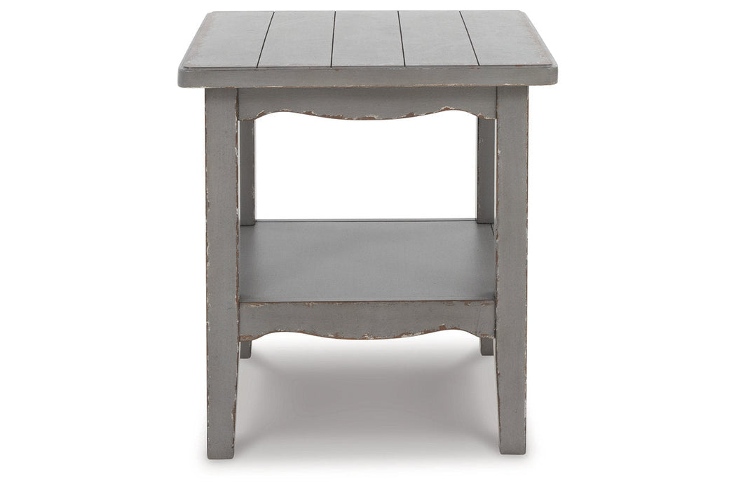 CHARINA Antique Gray End Table - T784-2 - Vega Furniture