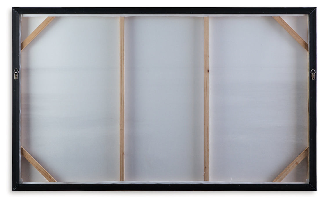 Chasemont Gray/White Wall Art - A8000404 - Vega Furniture