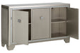 Chaseton Champagne Accent Cabinet - A4000335 - Vega Furniture