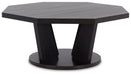 Chasinfield Dark Brown Coffee Table - T458-8 - Vega Furniture