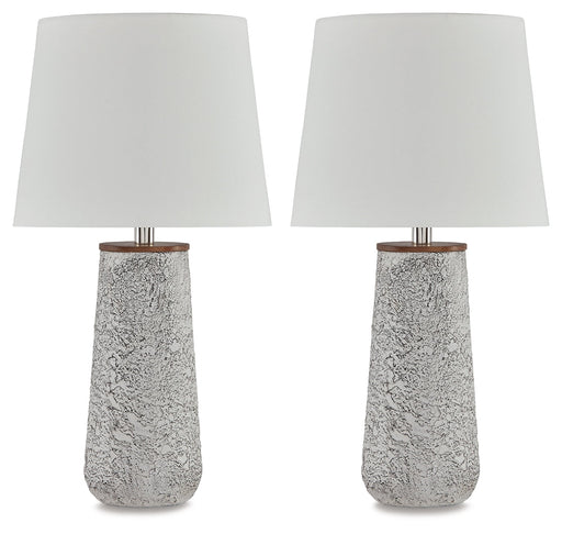 Chaston Antique White Table Lamp, Set of 2 - L204464 - Vega Furniture