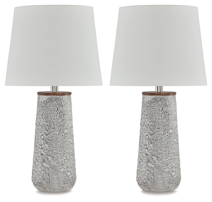 Chaston Antique White Table Lamp, Set of 2 - L204464 - Vega Furniture