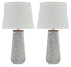 Chaston Antique White Table Lamp, Set of 2 - L204464 - Vega Furniture