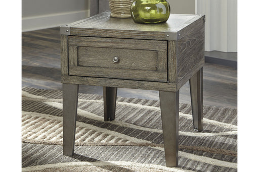 Chazney Rustic Brown End Table - T904-3 - Vega Furniture