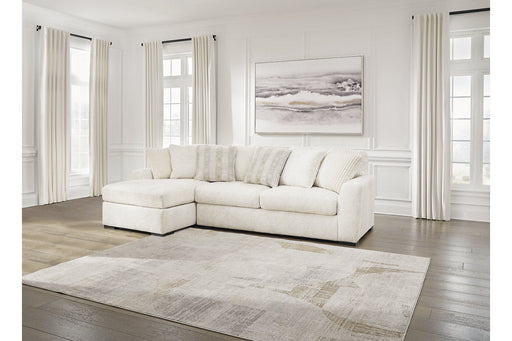 Chessington Ivory 2-Piece LAF Chaise Sectional - SET | 6190416 | 6190467 - Vega Furniture