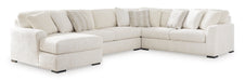 Chessington Ivory 4-Piece LAF Chaise Sectional - SET | 6190416 | 6190434 | 6190467 | 6190477 - Vega Furniture