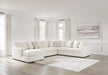 Chessington Ivory 4-Piece LAF Chaise Sectional - SET | 6190416 | 6190434 | 6190467 | 6190477 - Vega Furniture