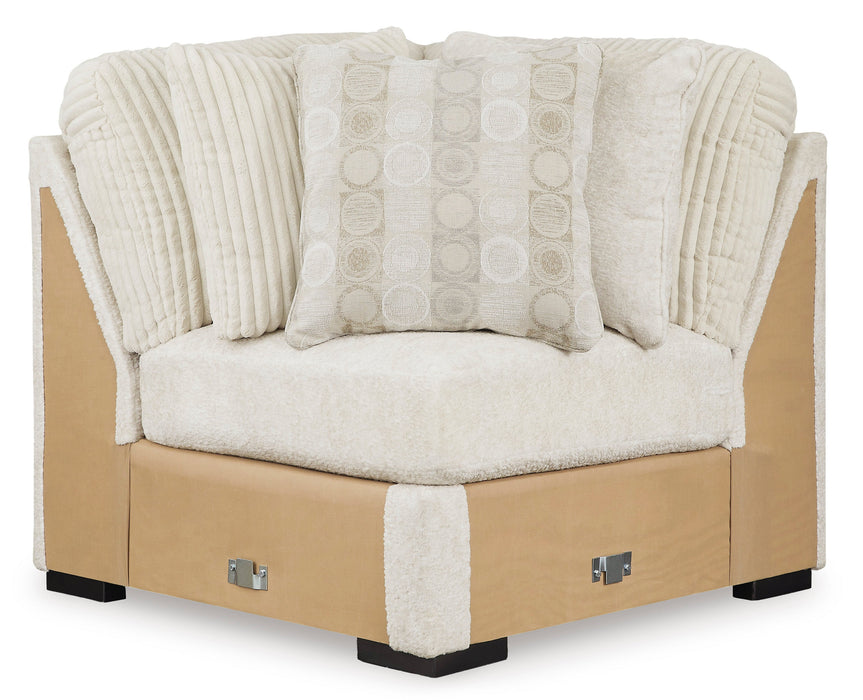 Chessington Ivory 4-Piece LAF Chaise Sectional - SET | 6190416 | 6190434 | 6190467 | 6190477 - Vega Furniture