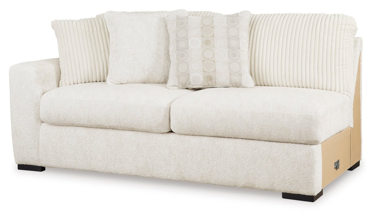 Chessington Ivory 4-Piece RAF Chaise Sectional - SET | 6190417 | 6190434 | 6190466 | 6190477 - Vega Furniture