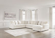 Chessington Ivory 4-Piece RAF Chaise Sectional - SET | 6190417 | 6190434 | 6190466 | 6190477 - Vega Furniture