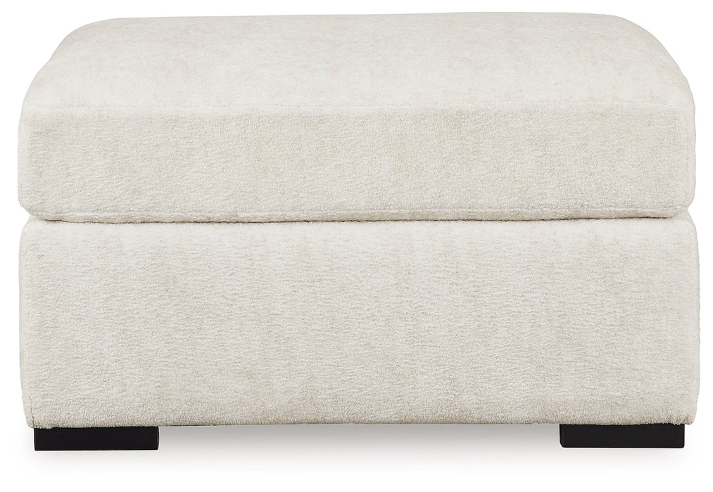 Chessington Ivory Oversized Accent Ottoman - 6190408 - Vega Furniture