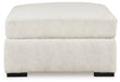 Chessington Ivory Oversized Accent Ottoman - 6190408 - Vega Furniture