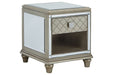 Chevanna Platinum End Table - T942-3 - Vega Furniture