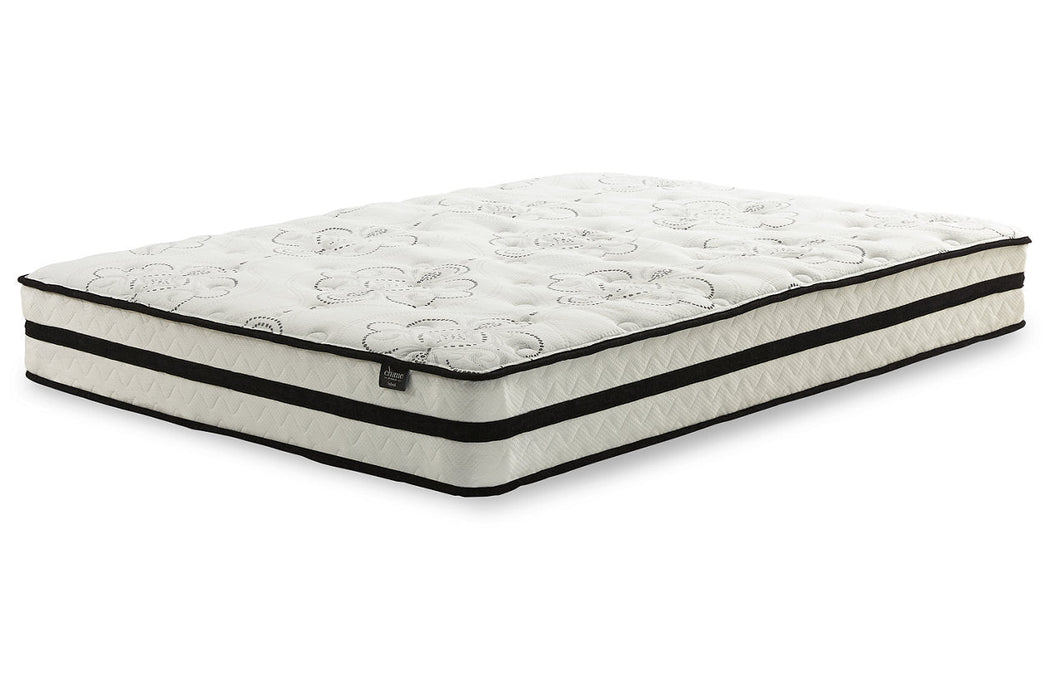 Chime 10 Inch Hybrid White King Mattress in a Box - M69641 - Vega Furniture