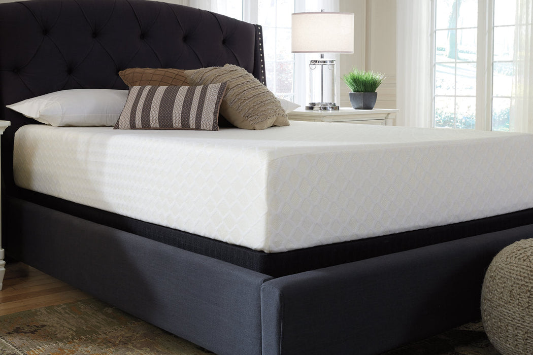 Chime 12 Inch Memory Foam White King Mattress in a Box - M72741 - Vega Furniture