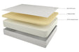 Chime 12 Inch Memory Foam White King Mattress in a Box - M72741 - Vega Furniture