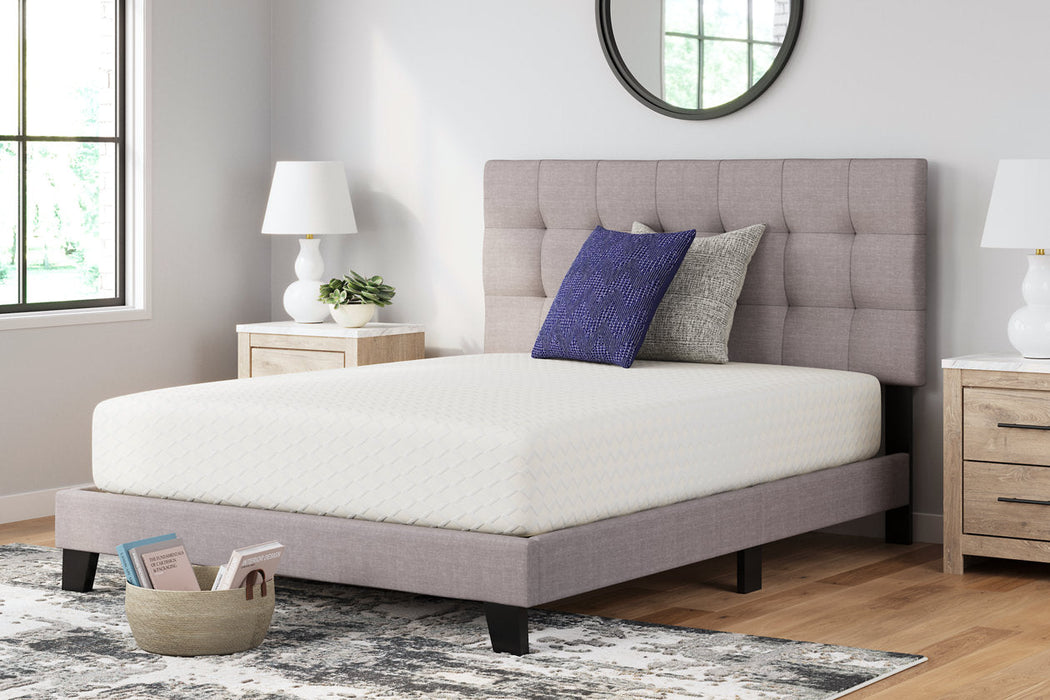 Chime 12 Inch Memory Foam White Queen Mattress in a Box - M72731 - Vega Furniture