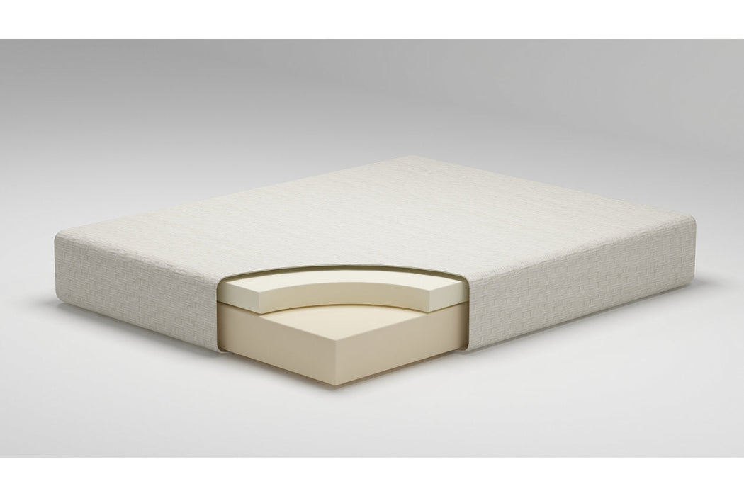 Chime 8 Inch Memory Foam White Full Mattress in a Box - M72621 - Vega Furniture