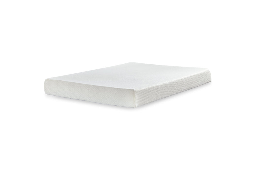 Chime 8 Inch Memory Foam White King Mattress in a Box - M72641 - Vega Furniture