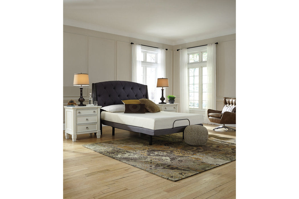 Chime 8 Inch Memory Foam White King Mattress in a Box - M72641 - Vega Furniture