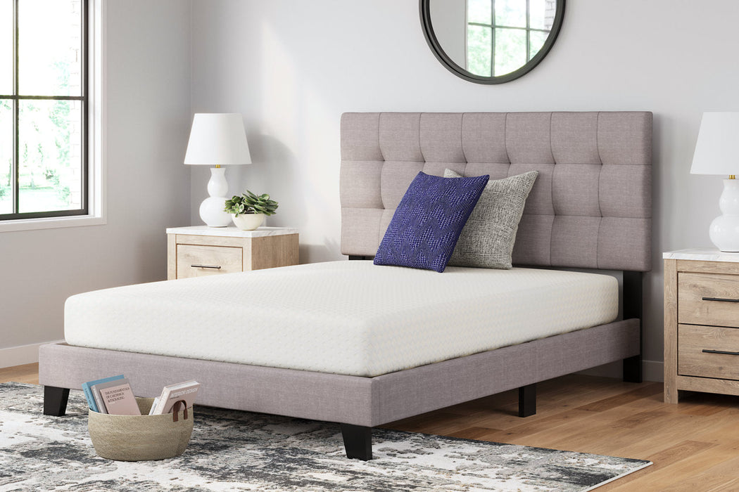 Chime 8 Inch Memory Foam White Queen Mattress in a Box - M72631 - Vega Furniture