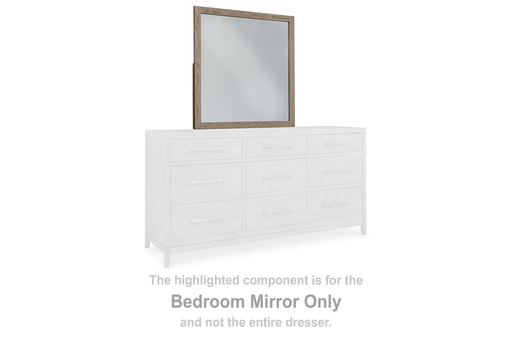 Chrestner Gray Bedroom Mirror (Mirror Only) - B983-36 - Vega Furniture