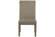 Chrestner Gray/Brown Dining Chair, Set of 2 - D983-01 - Vega Furniture