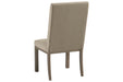Chrestner Gray/Brown Dining Chair, Set of 2 - D983-01 - Vega Furniture