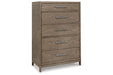 Chrestner Gray Chest of Drawers - B983-46 - Vega Furniture